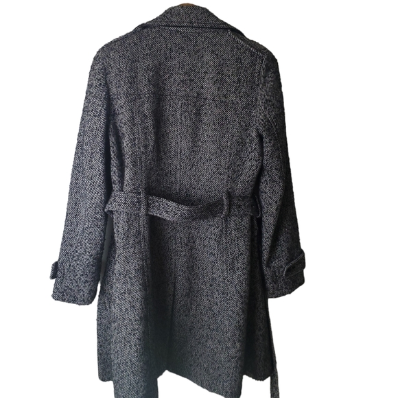Banana Republic Recycled Wool Pea Coat Size M - Picture 2 of 11